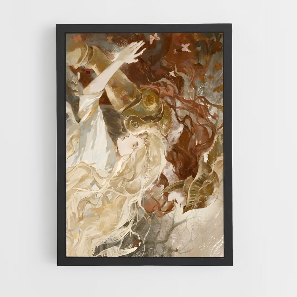 Poster La Dame Éthérée – affiche Elden Ring (vue 2)